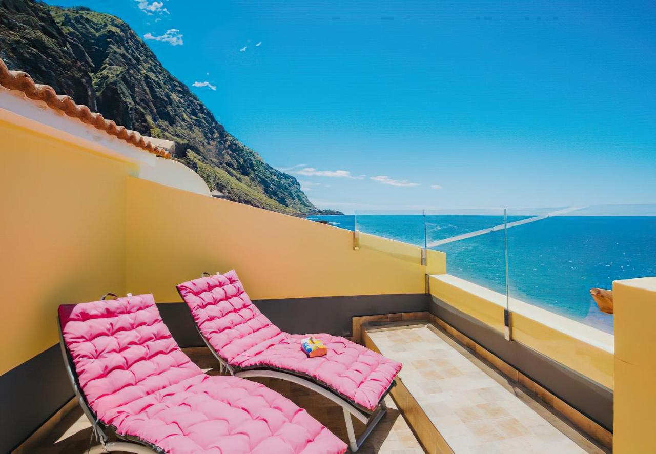 The Yellow House Paul do Mar  Bagian luar foto